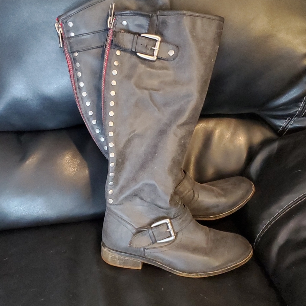 Madden girl tall grey boots! - Picture 4 of 6